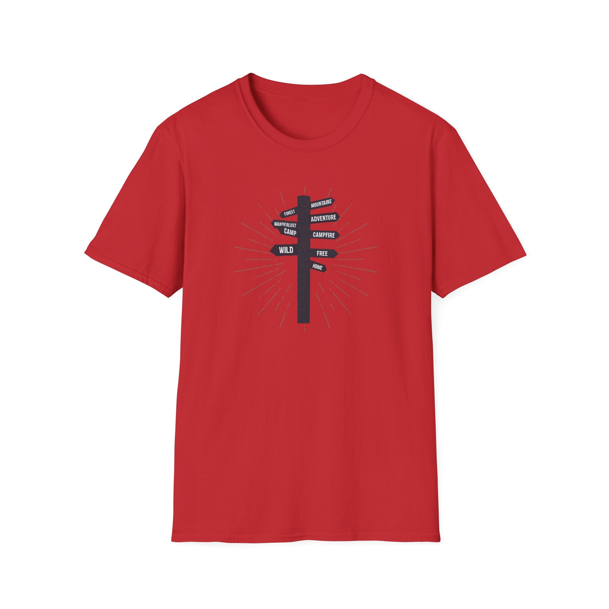 T-shirt Adventure Sign