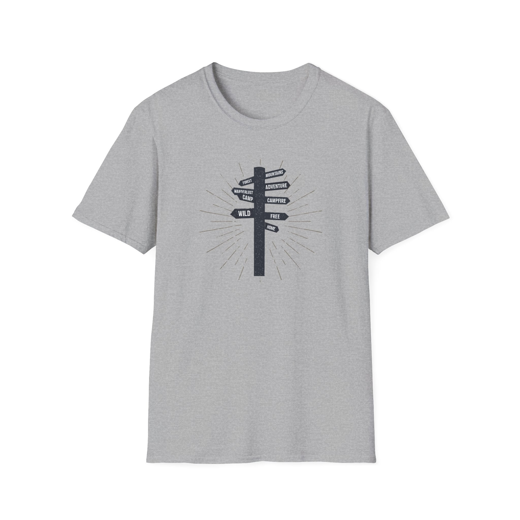 T-shirt Adventure Sign