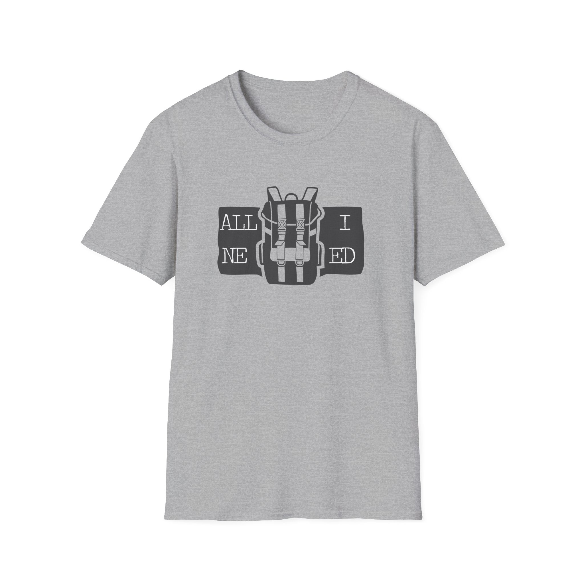 T-shirt Backpack - "All I need"