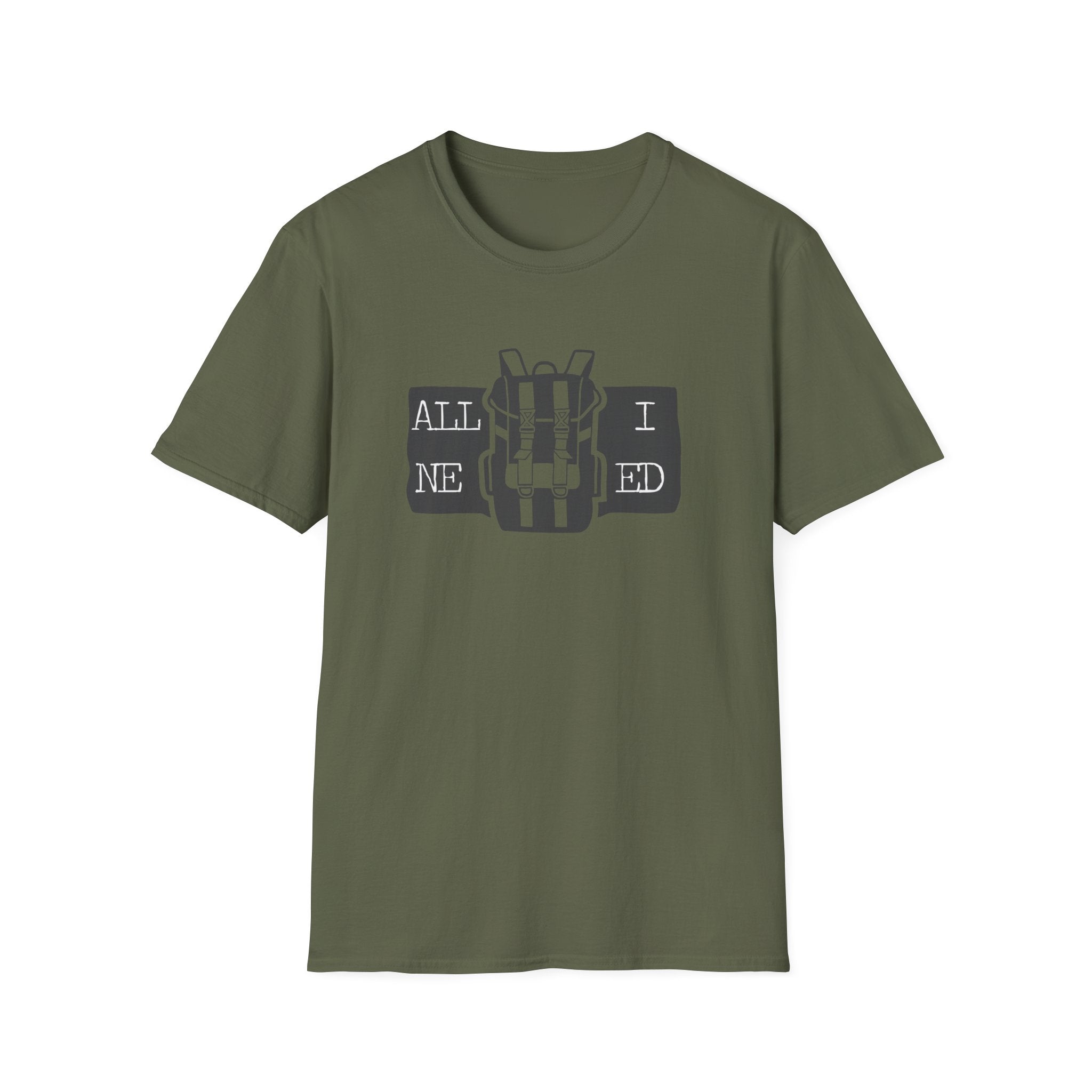 T-shirt Backpack - "All I need"