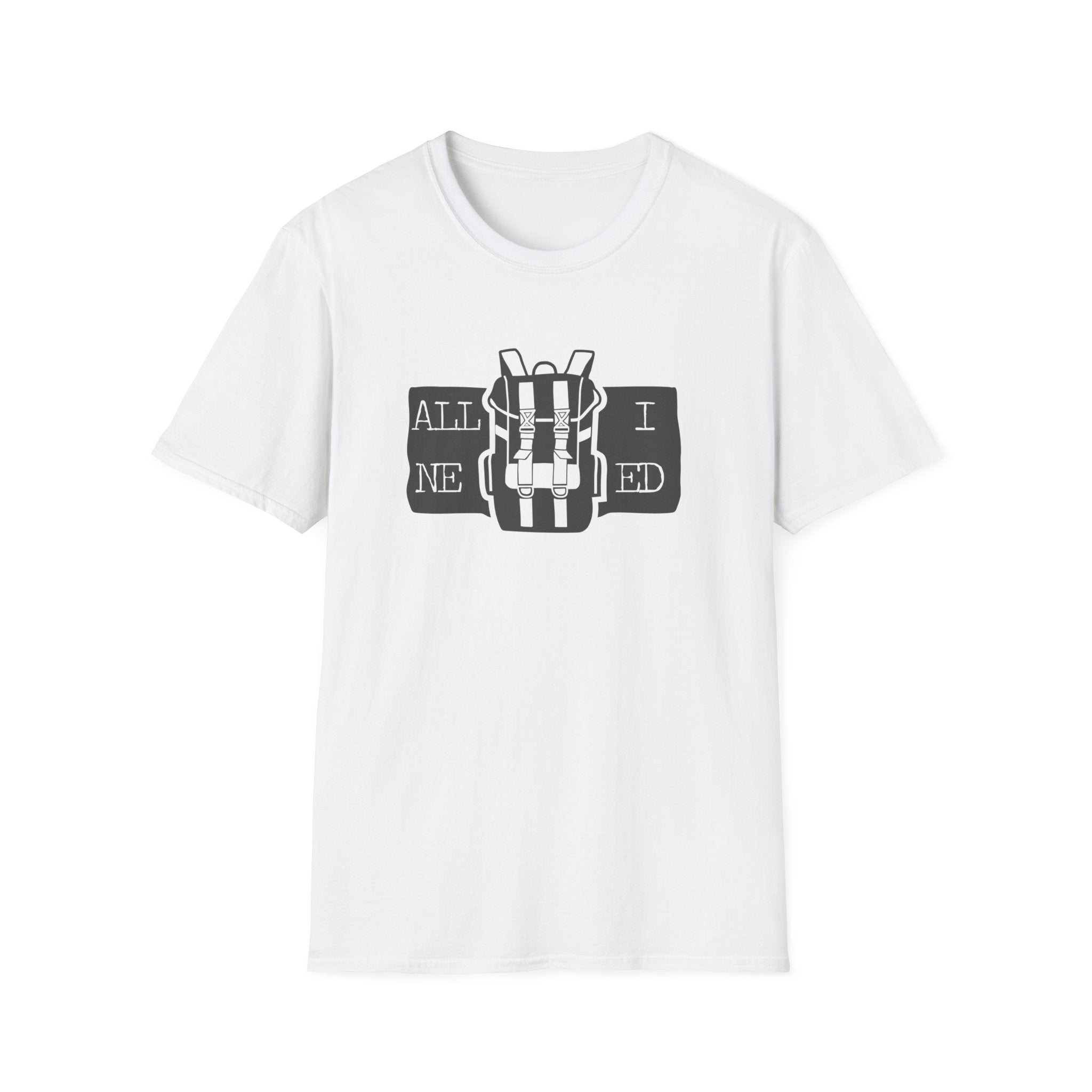T-shirt Backpack - "All I need"