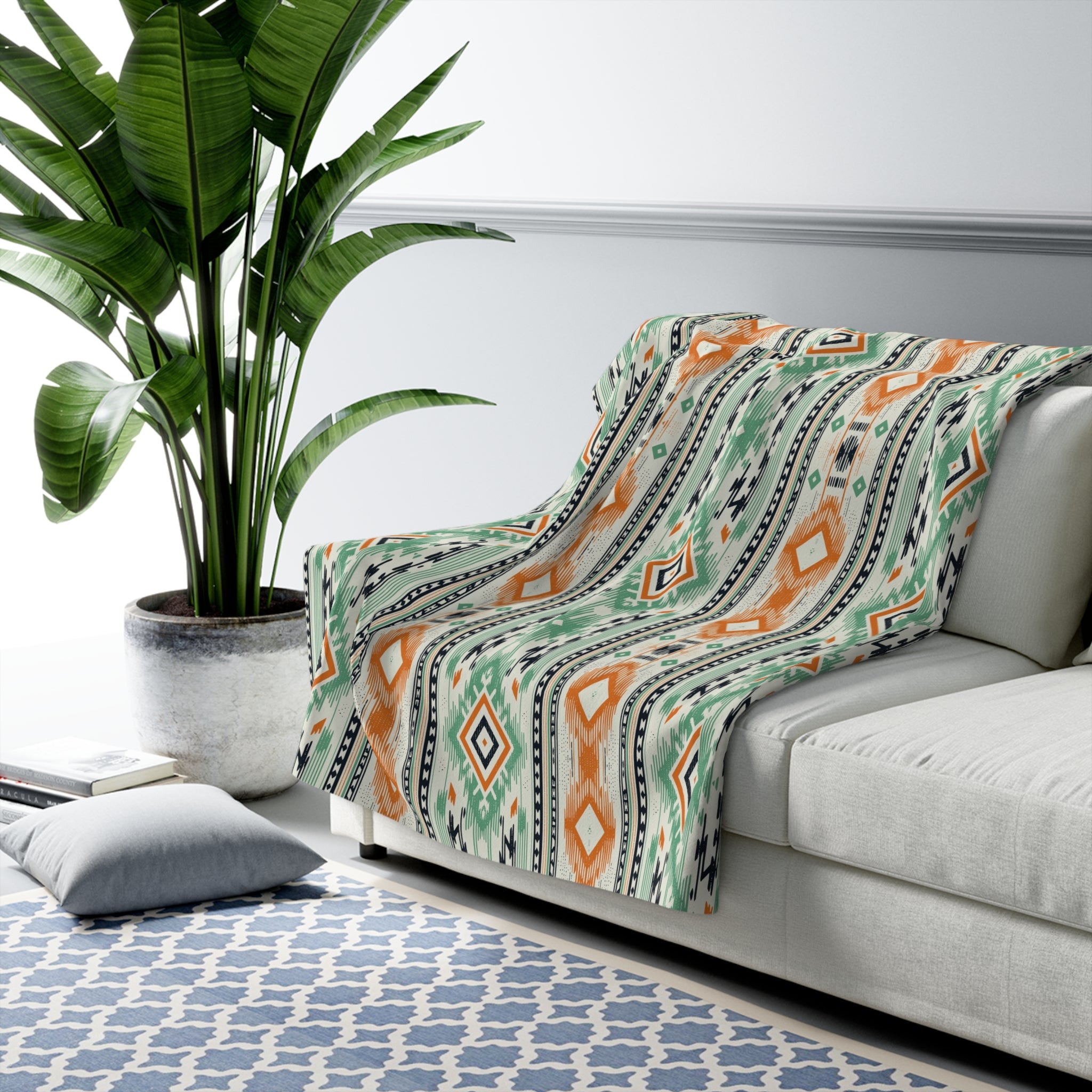 Takoda Sherpa Fleece Blanket