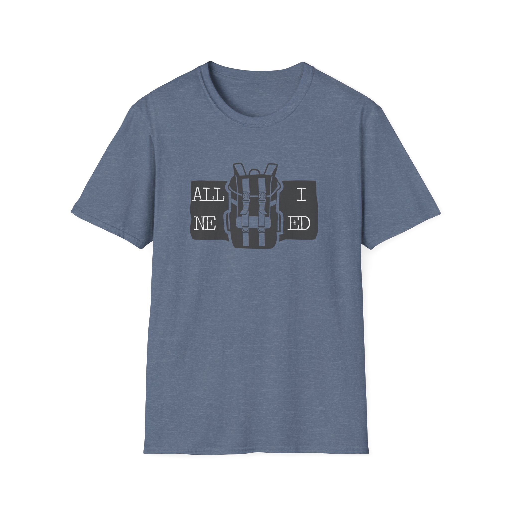 T-shirt Backpack - "All I need"