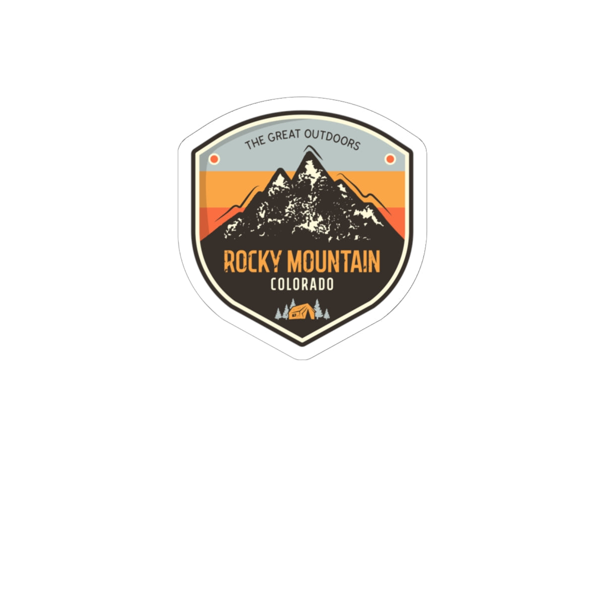 Sticker National Park Collection - Rocky Mountain