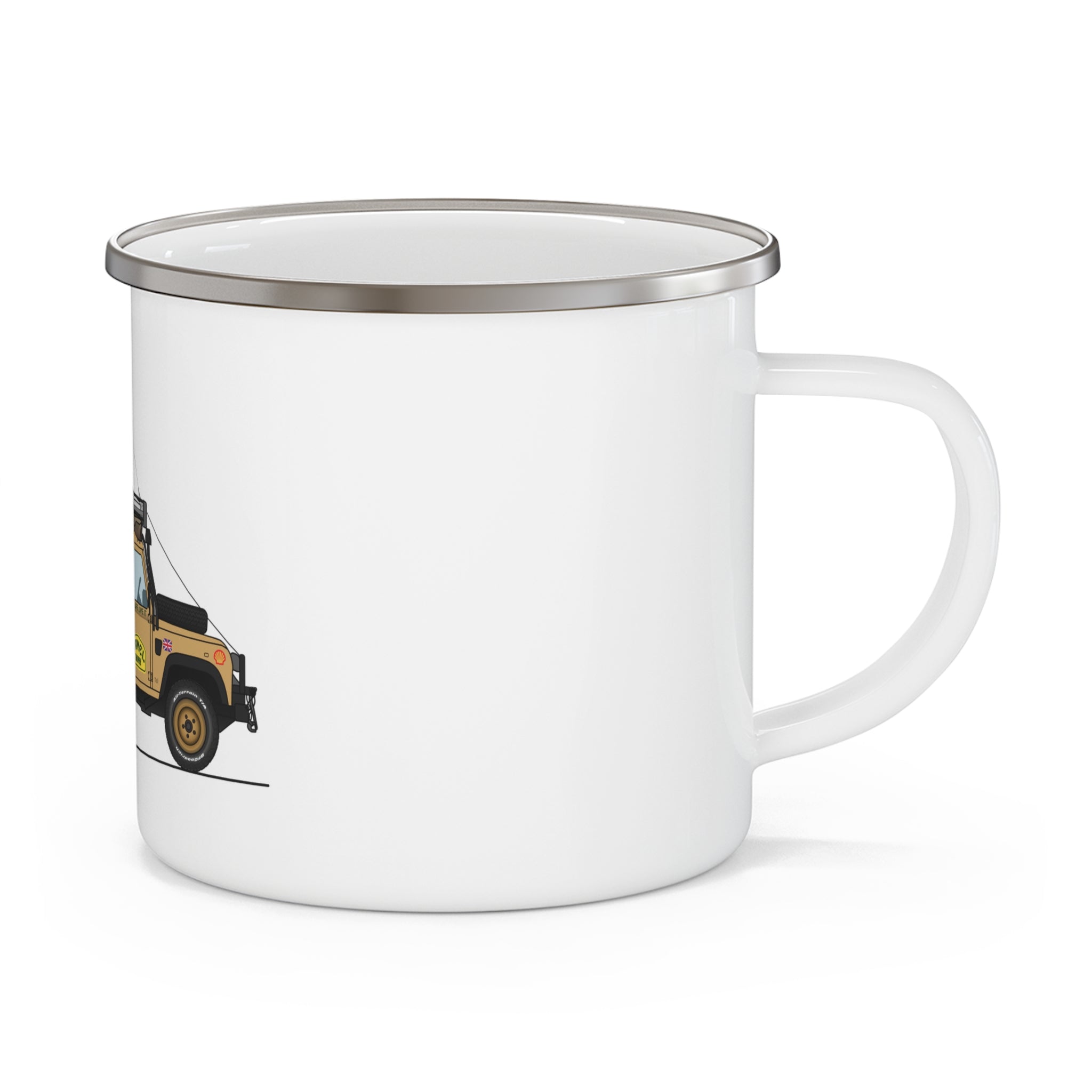 Defender Enamel Camping Mug Serie One