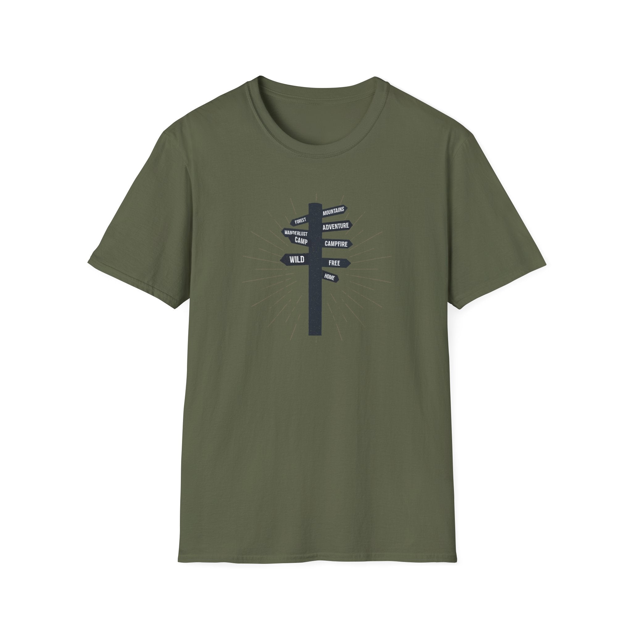 T-shirt Adventure Sign
