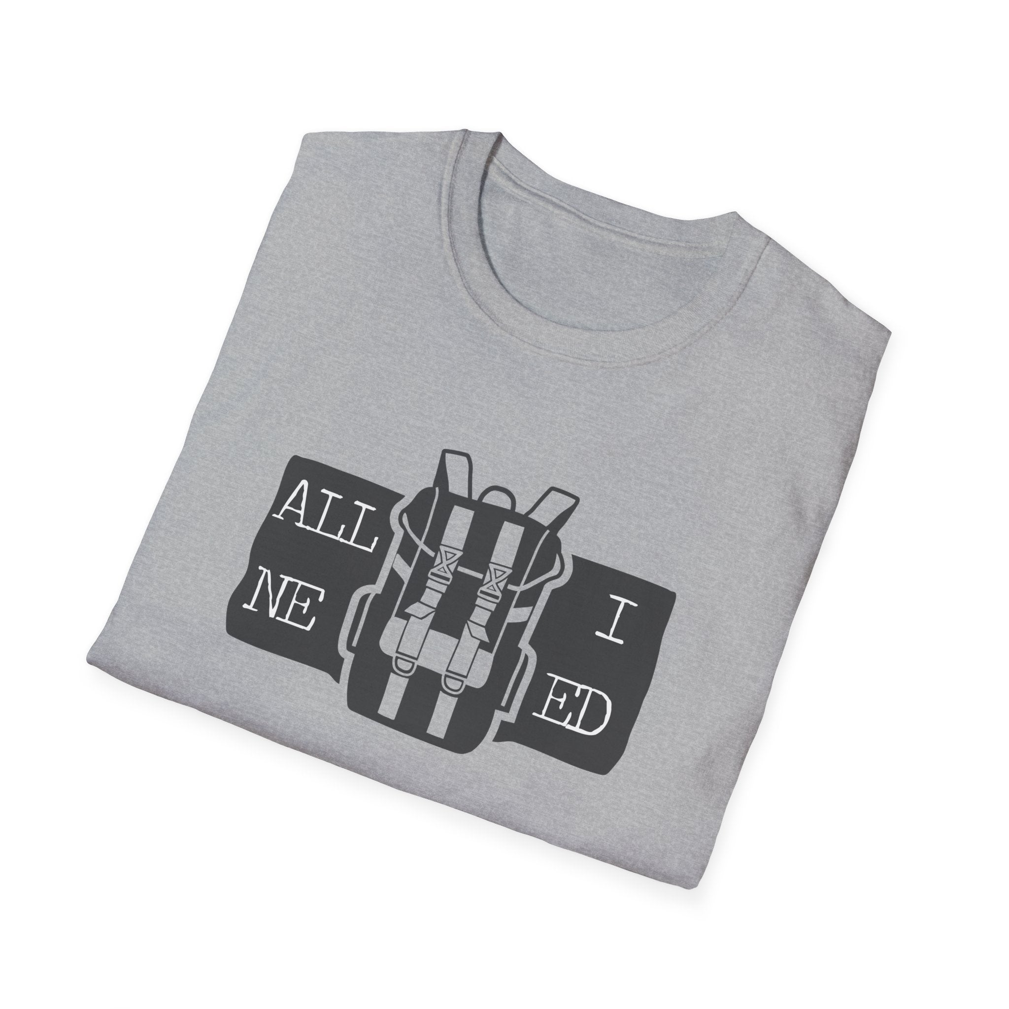 T-shirt Backpack - "All I need"