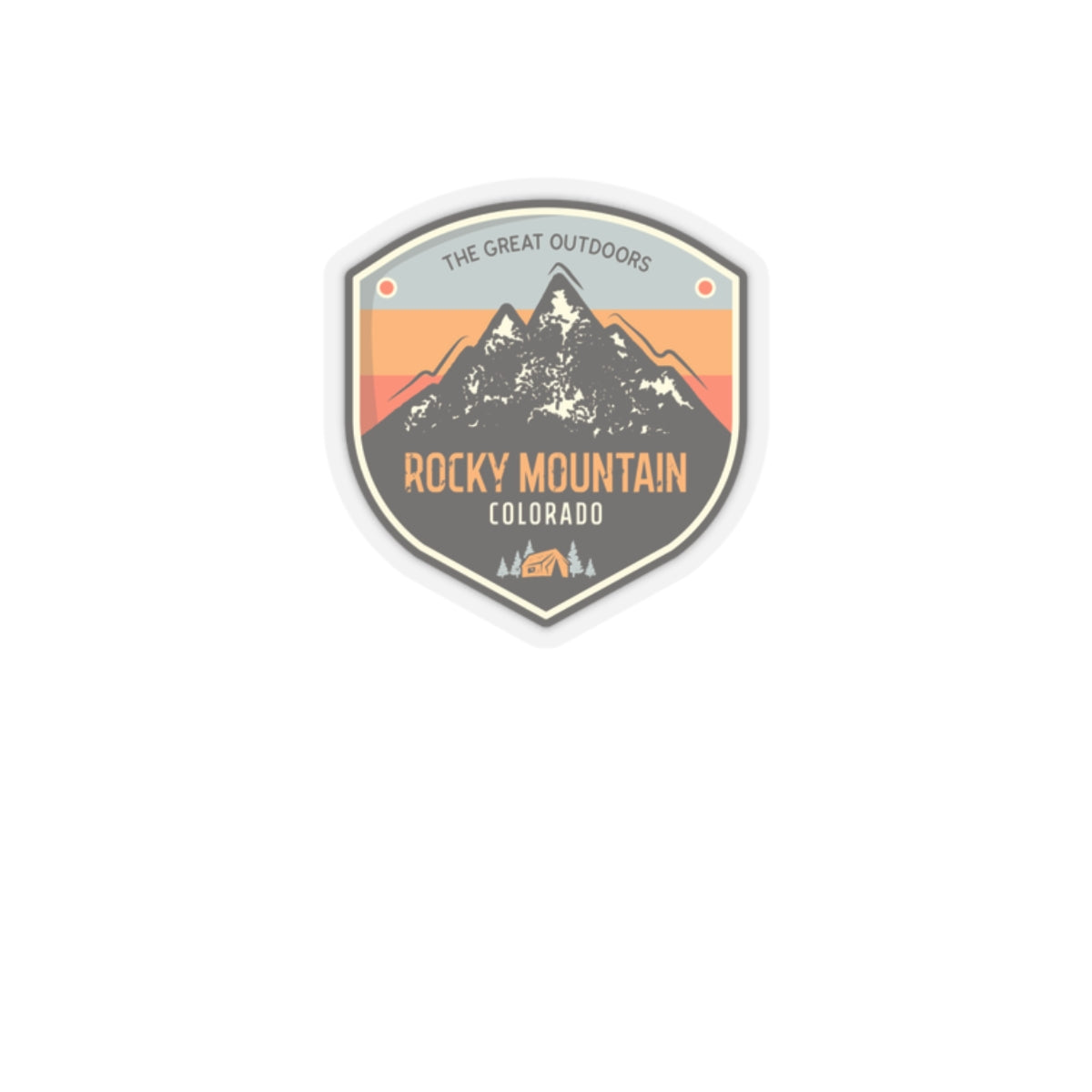 Sticker National Park Collection - Rocky Mountain