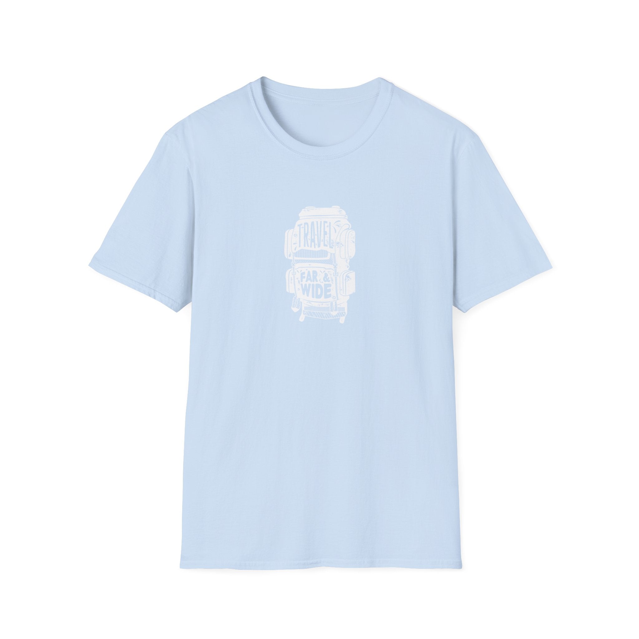 T-shirt Travel Backpack - White