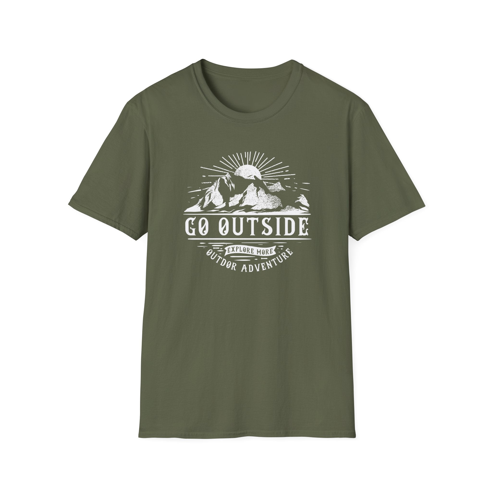 Go Outside T-Shirt Mountain Serie One