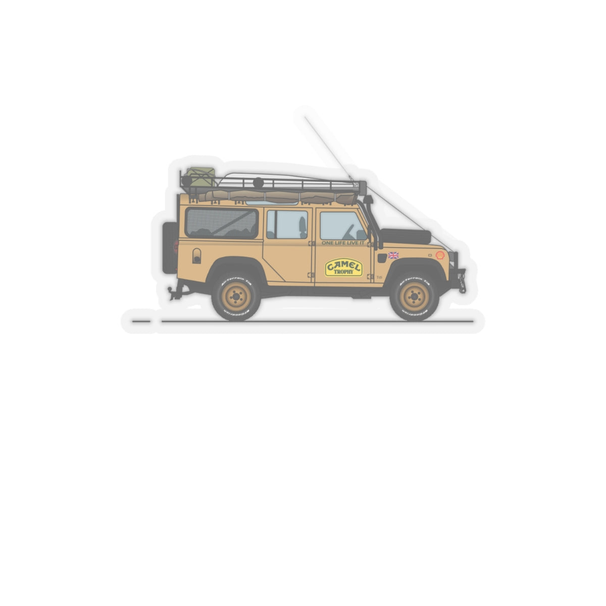 Defender Stickers Serie One