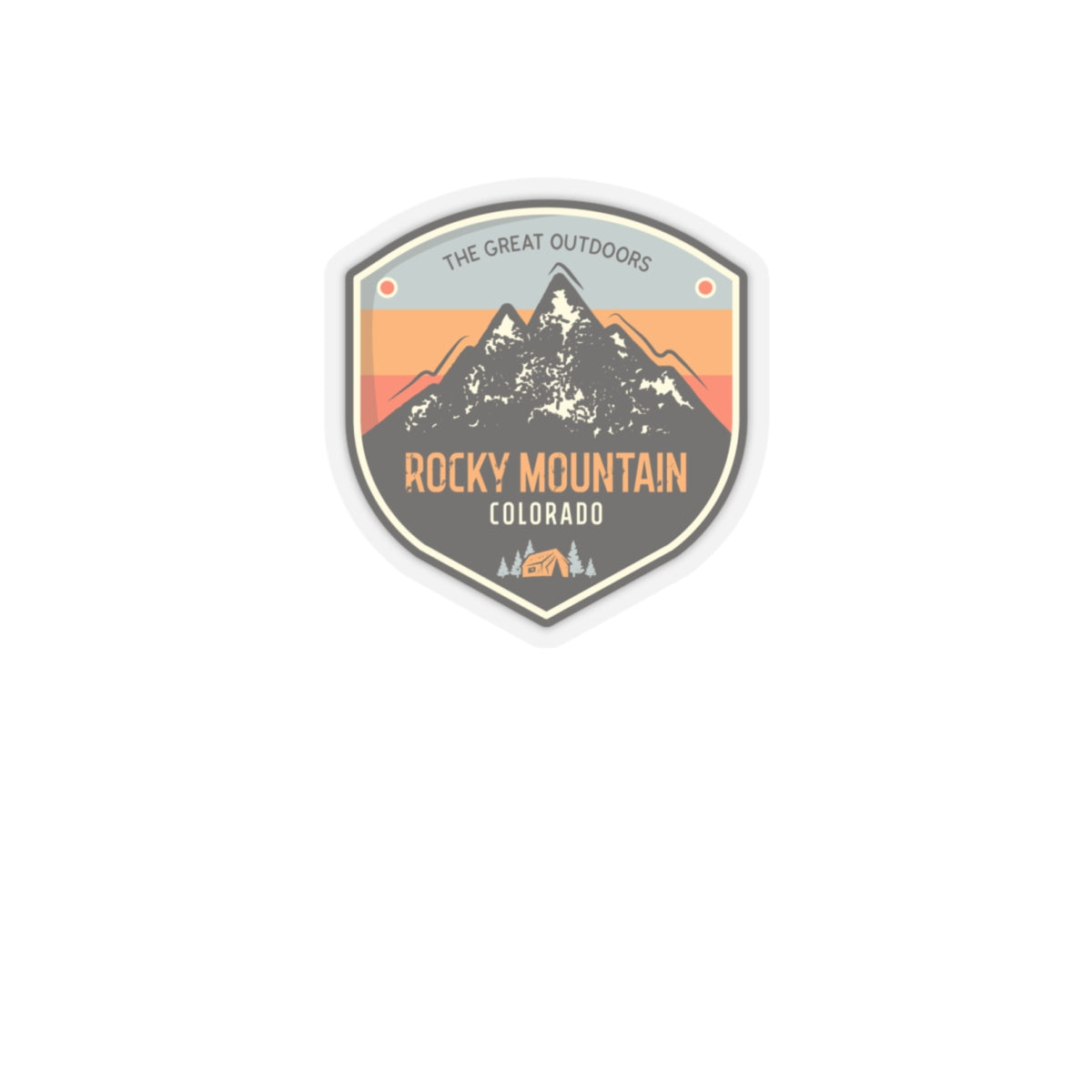 Sticker National Park Collection - Rocky Mountain