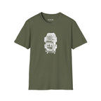 T-Shirt Travel Backpack - White  T-Shirt ROAM OUTDOOR