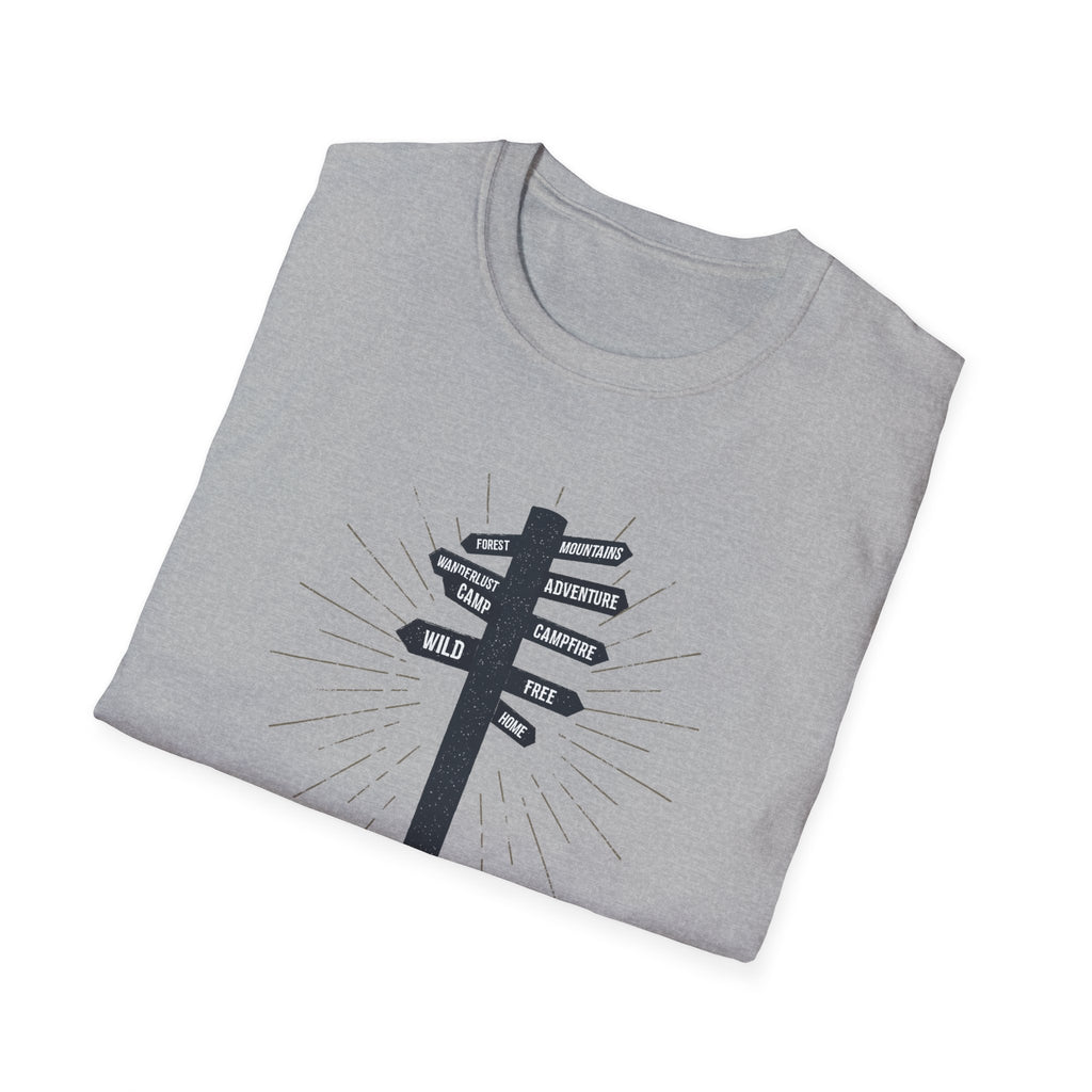 T-shirt Adventure Sign