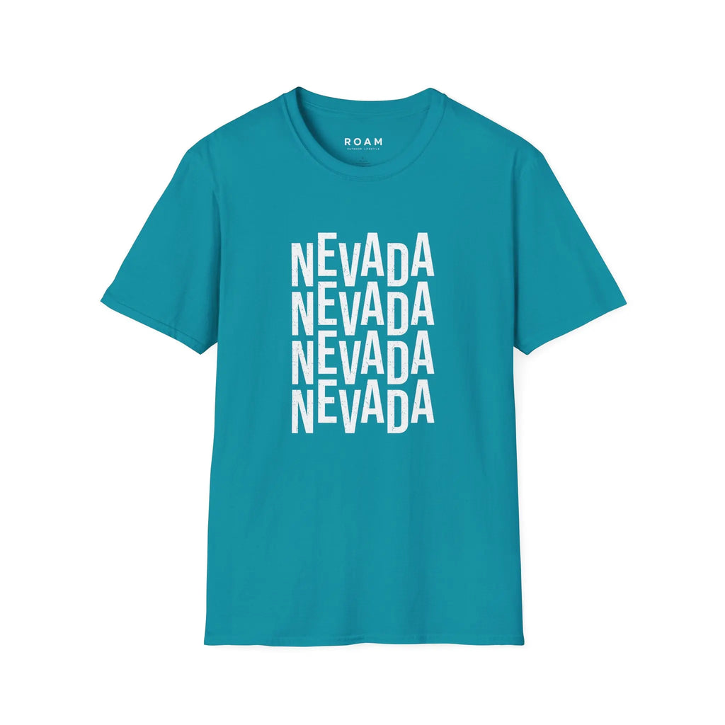 T-Shirt Nevada Typo  T-Shirt ROAM OUTDOOR