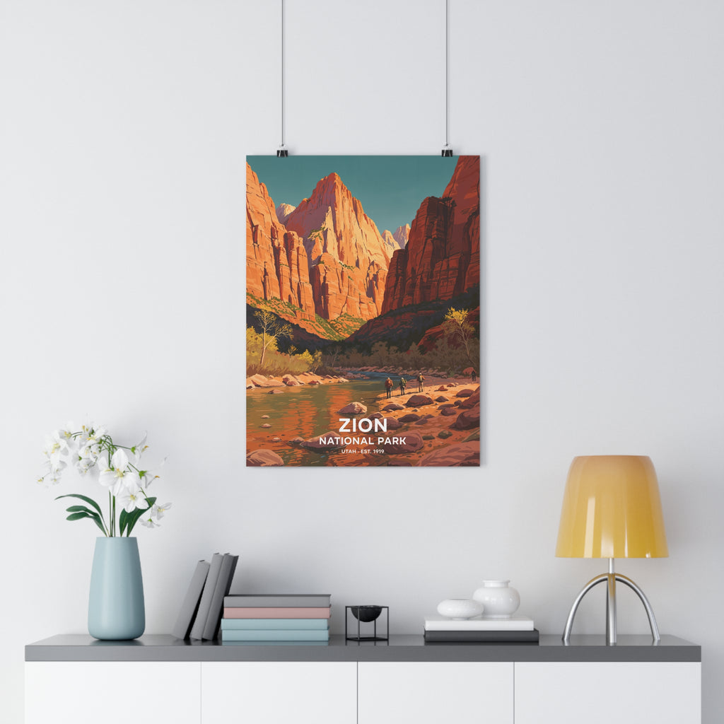 Zion National Park Art Print