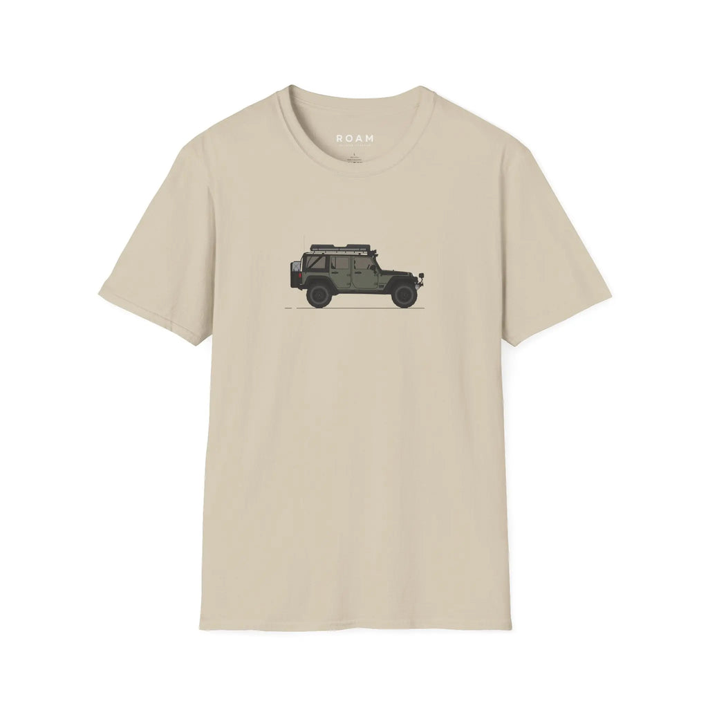 T-Shirt Jeep Wrangler  T-Shirt ROAM OUTDOOR