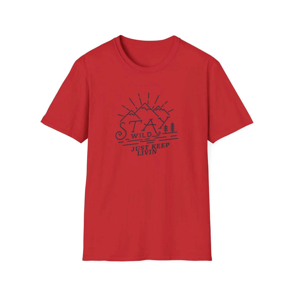 T-Shirt Stay Wild - Outline  T-Shirt ROAM OUTDOOR