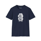 T-Shirt Travel Backpack - White  T-Shirt ROAM OUTDOOR