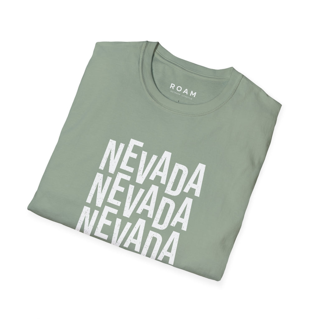T-Shirt Nevada Typo