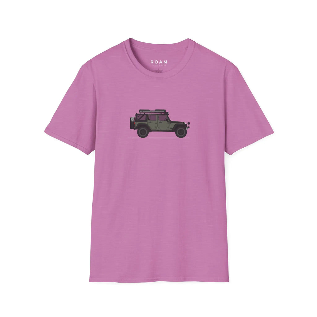T-Shirt Jeep Wrangler  T-Shirt ROAM OUTDOOR