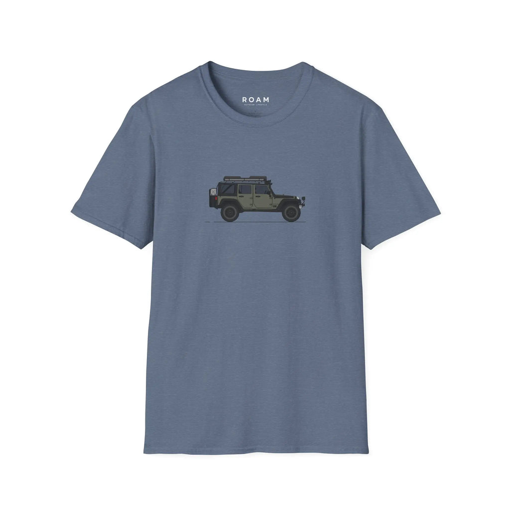 T-Shirt Jeep Wrangler  T-Shirt ROAM OUTDOOR