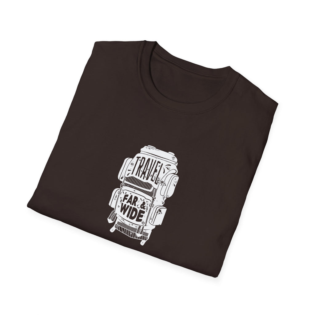T-shirt Travel Backpack - White