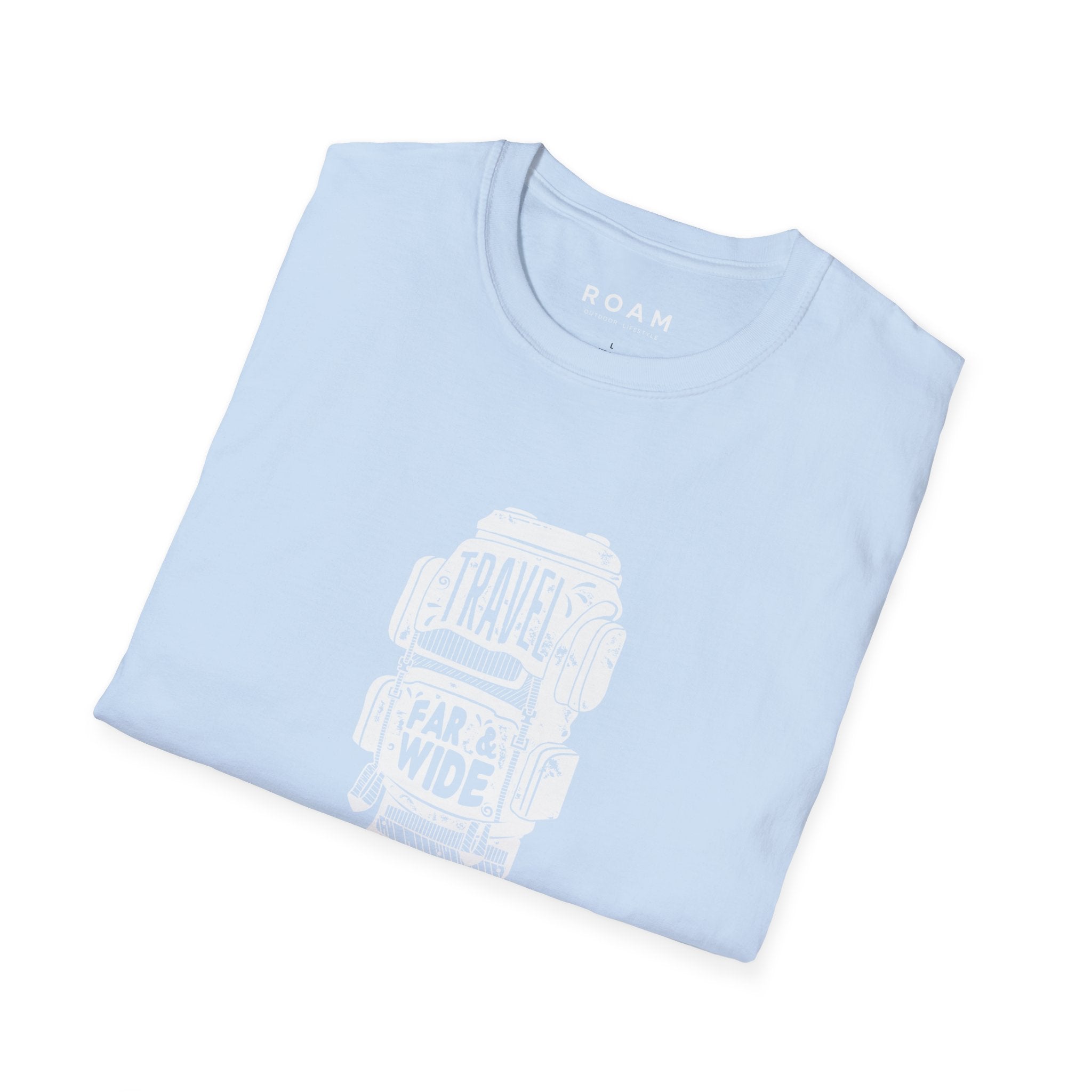 T-Shirt Travel Backpack - White