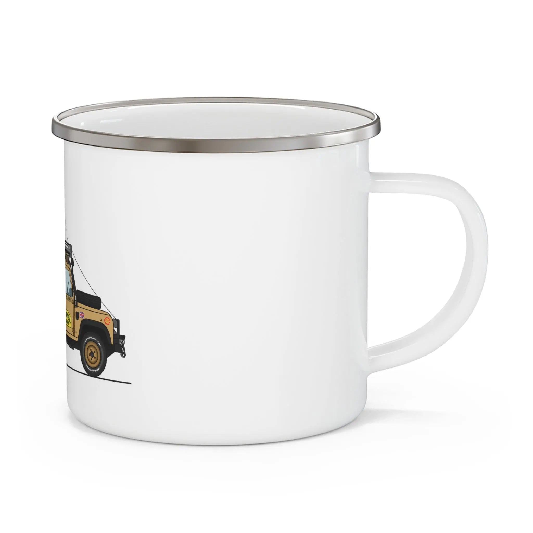 Defender Enamel Camping Mug Serie One
