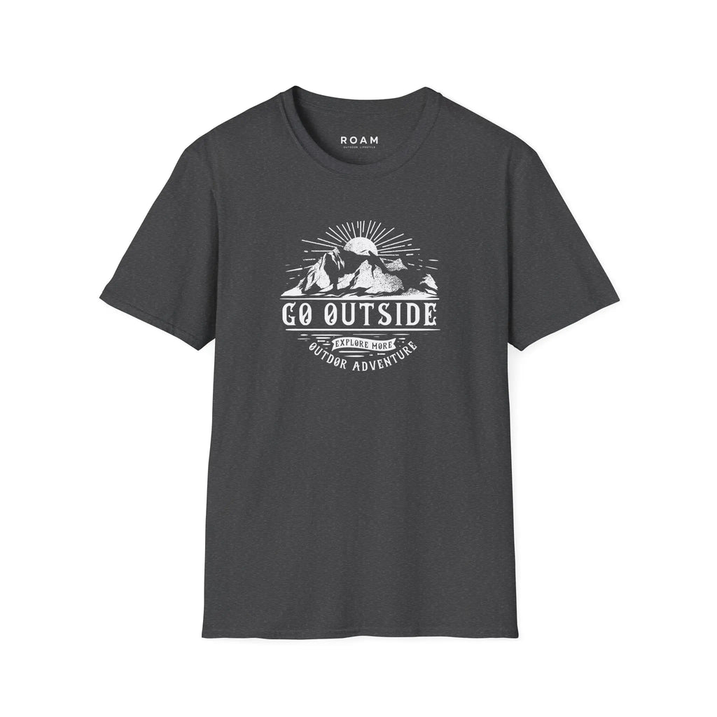 T-Shirt Go Outside "Mountain"  T-Shirt ROAM OUTDOOR