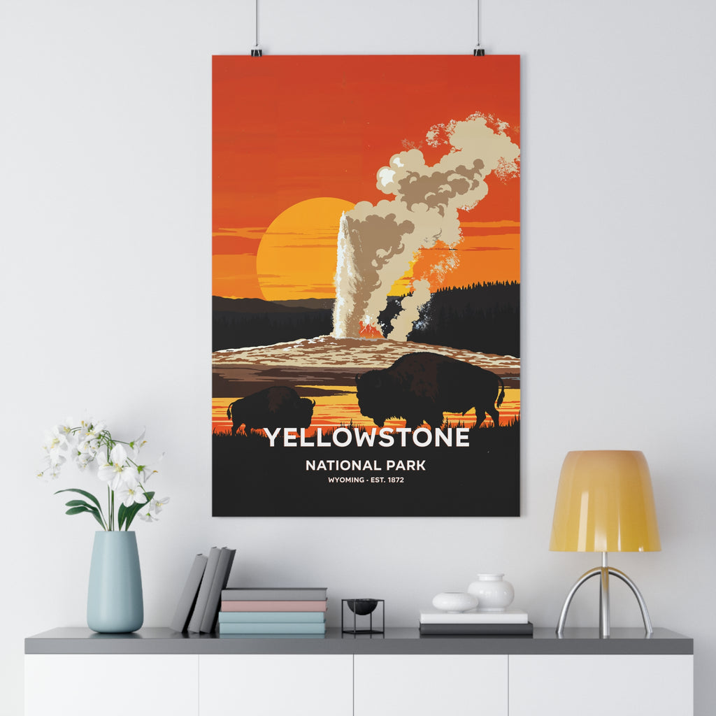 Yellowstone National Park Art Print