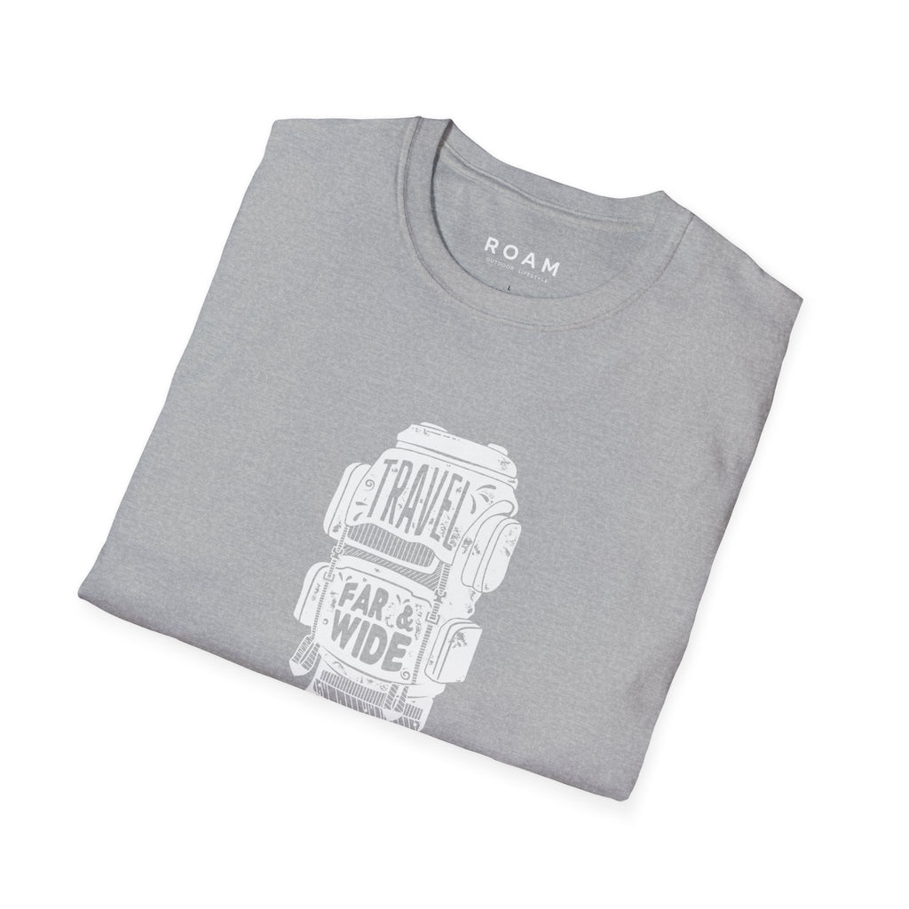 T-Shirt Travel Backpack - White