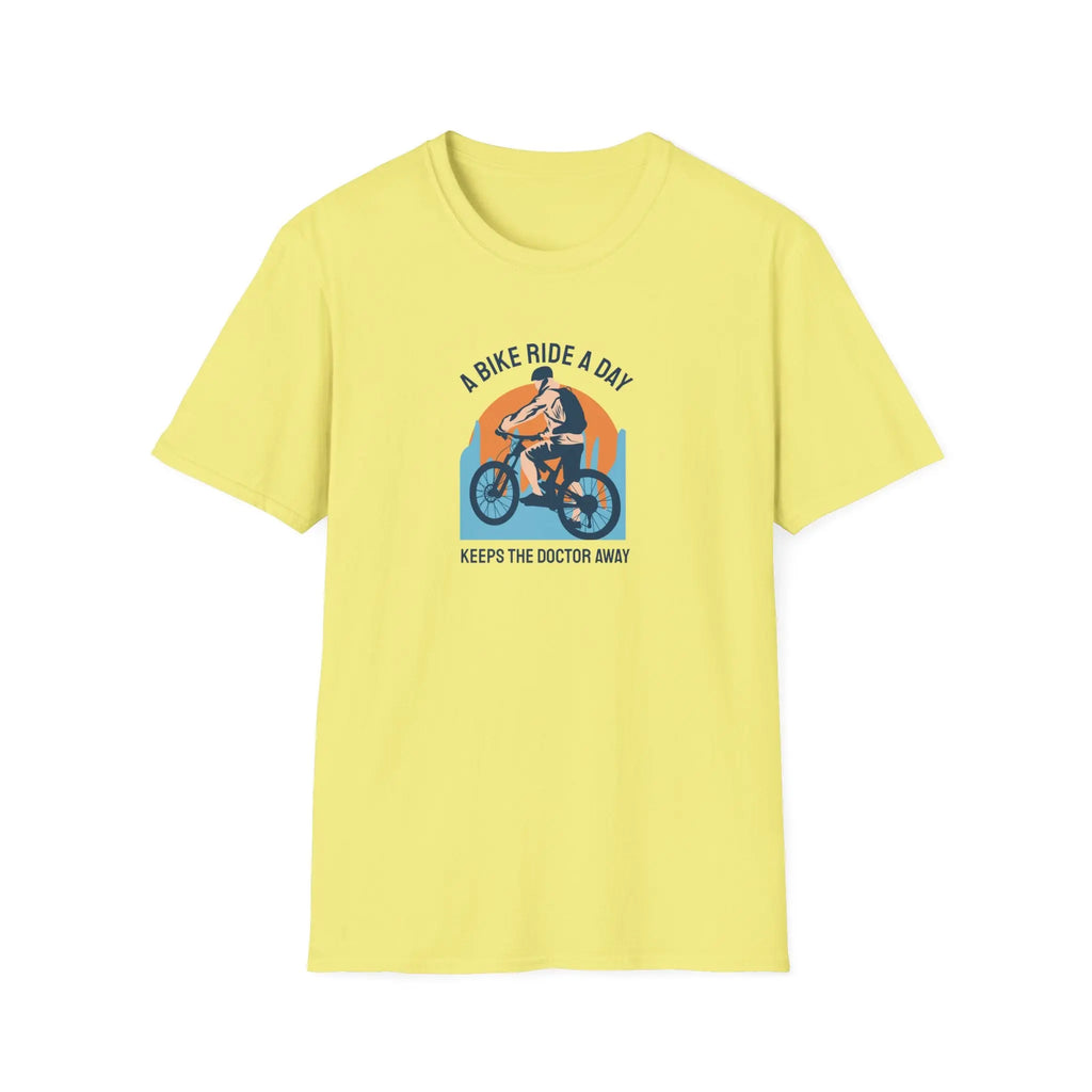 T-Shirt Bike Ride a day  T-Shirt ROAM OUTDOOR