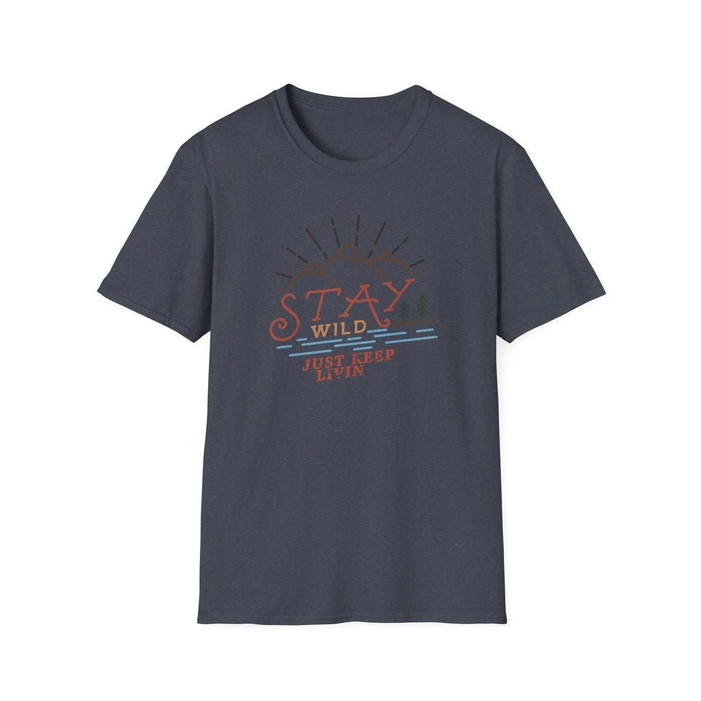 T-Shirt Stay Wild - Colors  T-Shirt ROAM OUTDOOR