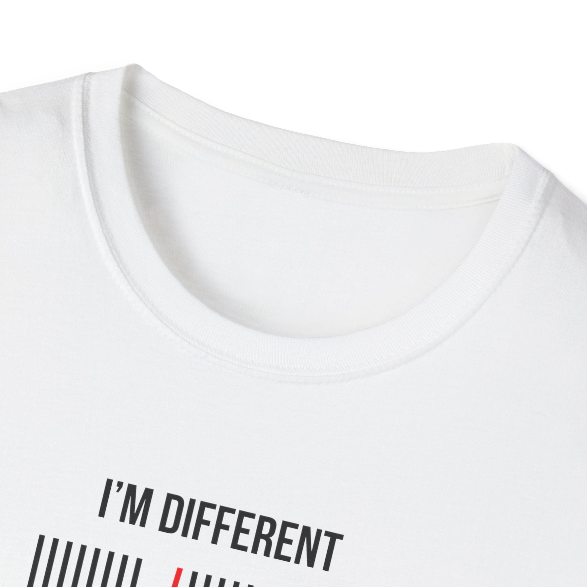 T-shirt - I'm different