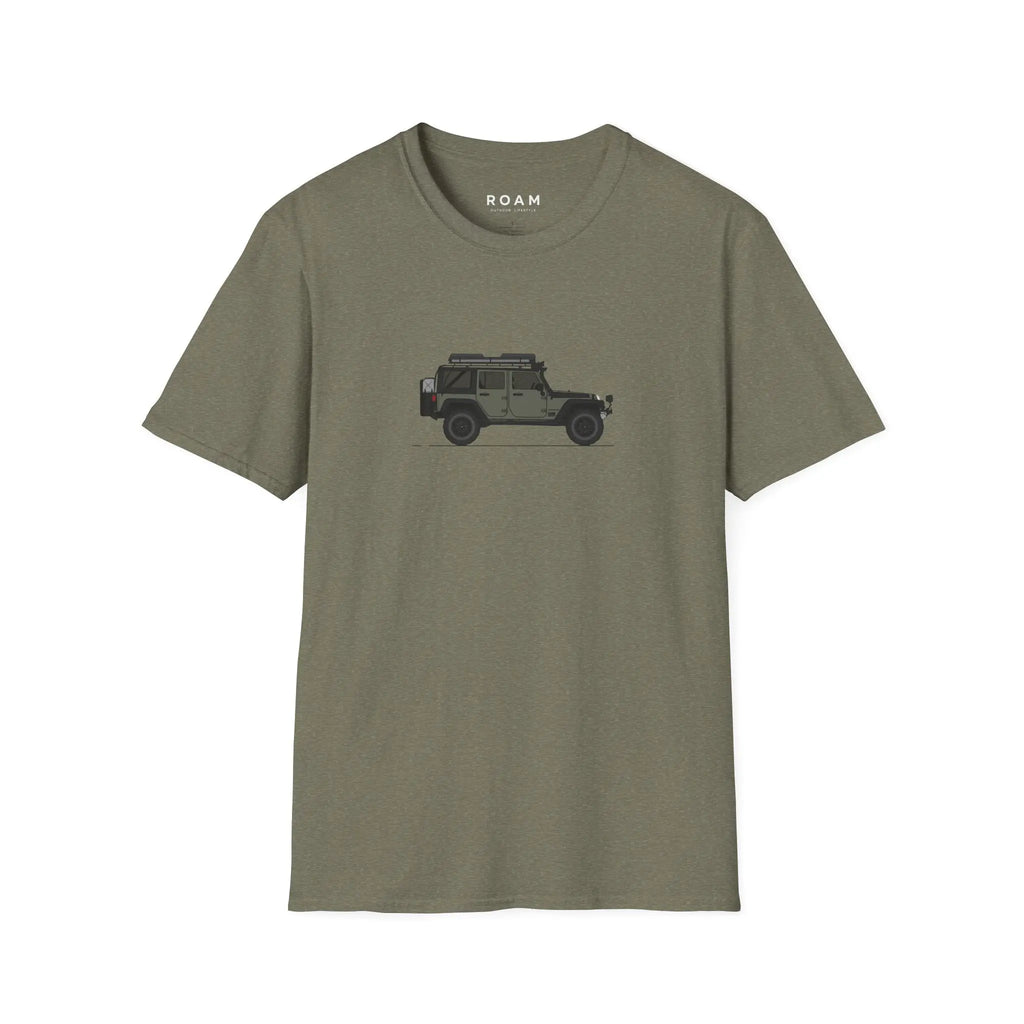 T-Shirt Jeep Wrangler  T-Shirt ROAM OUTDOOR