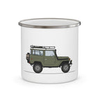 Toyota LandCruiser FJ40 Enamel Camping Mug Serie One