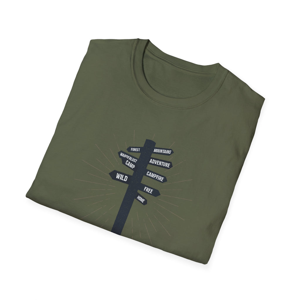 T-shirt Adventure Sign