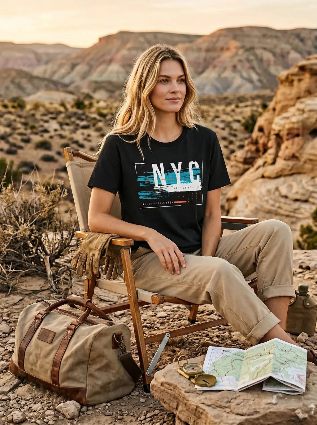 T-Shirt - NYC wave  T-Shirt ROAM OUTDOOR