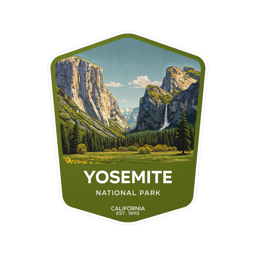 Yosemite National Park Sticker (Summer)  ROAM OUTDOOR