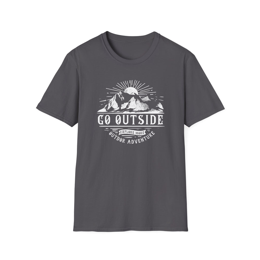 T-shirt Go Outside Mountain Série 1