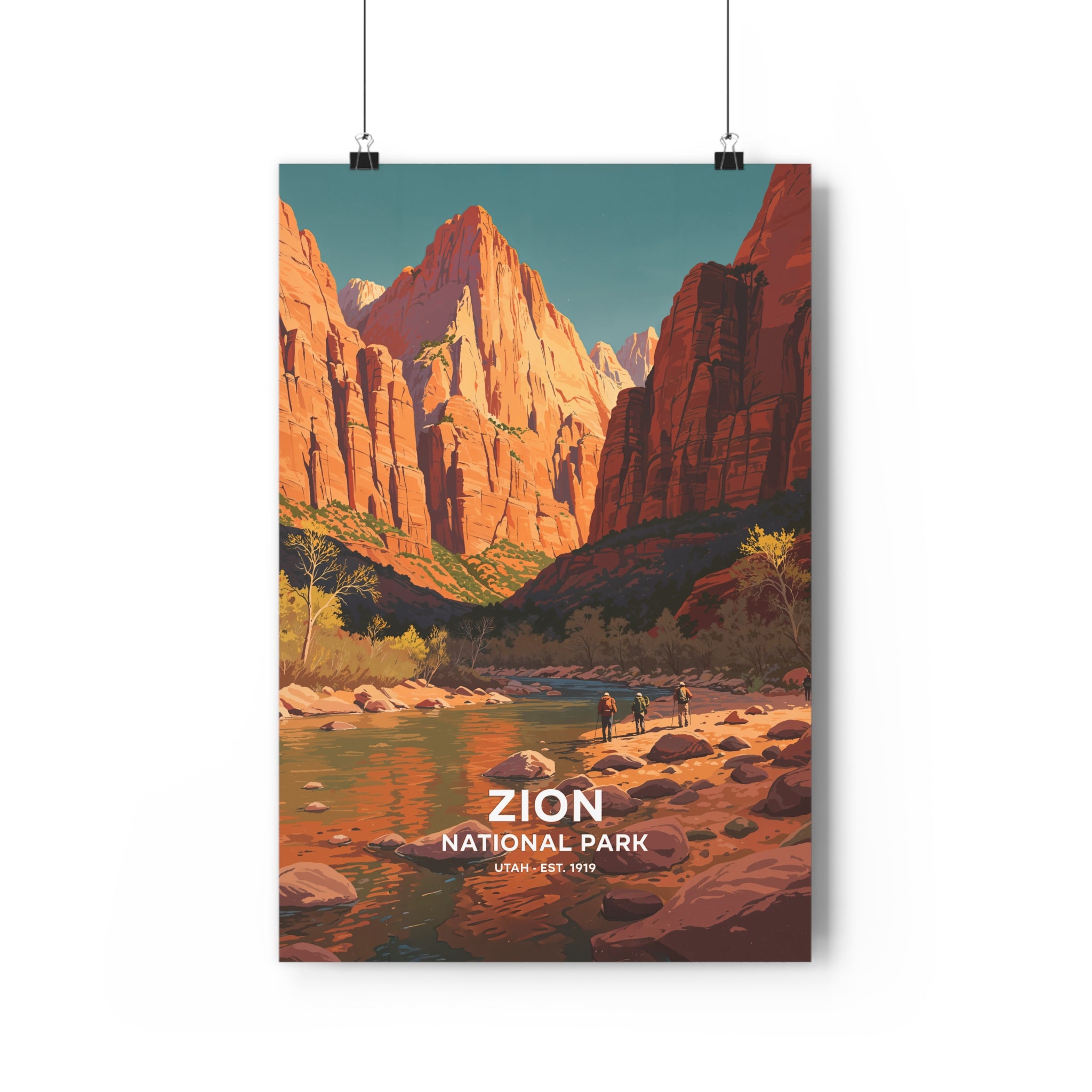 Zion National Park Art Print