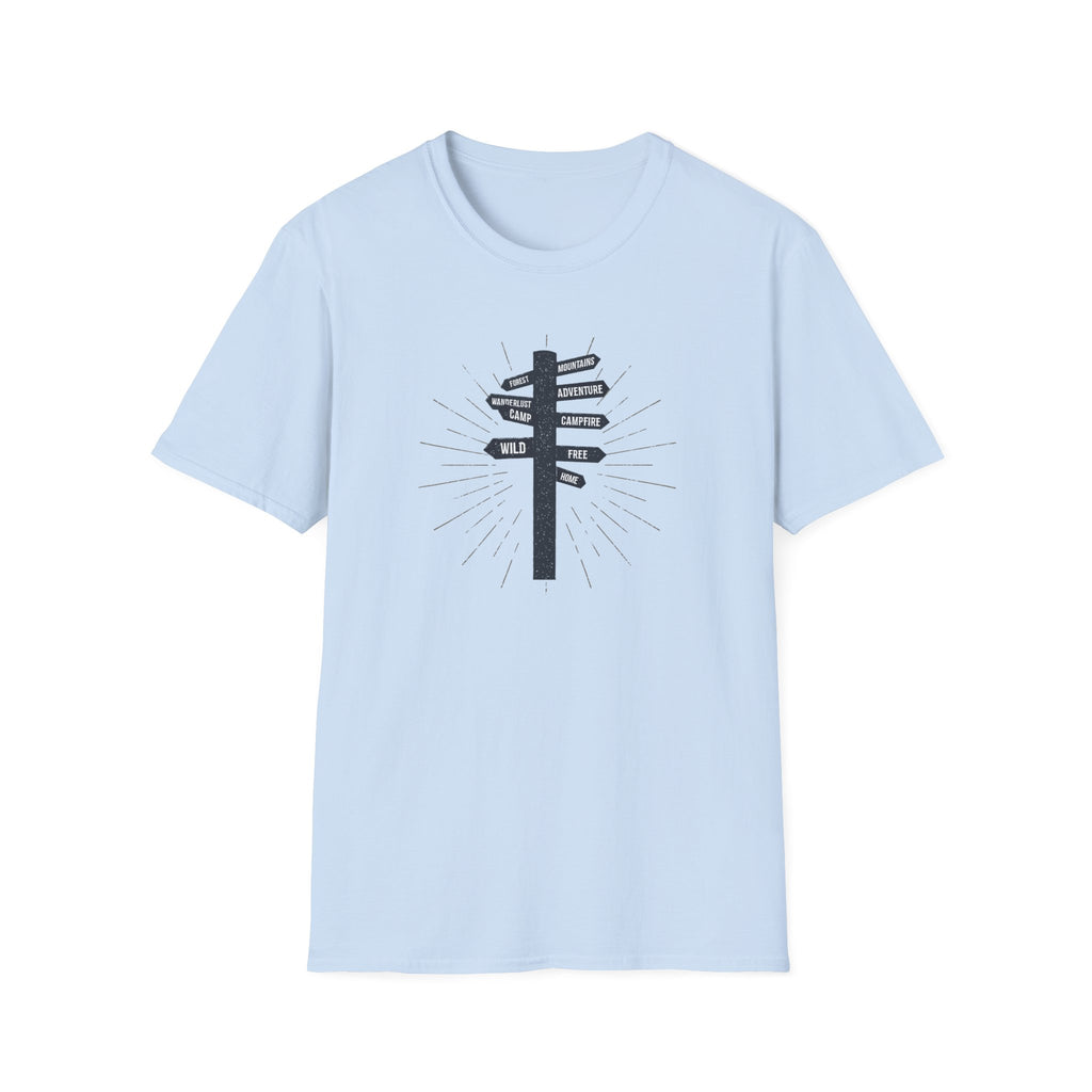 T-shirt Adventure Sign
