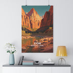 Zion National Park Art Print
