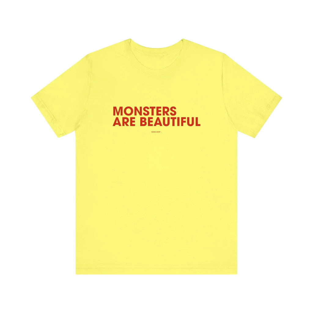 T-shirt Monsters are beautiful - Signature Collection  T-Shirt ROAM OUTDOOR