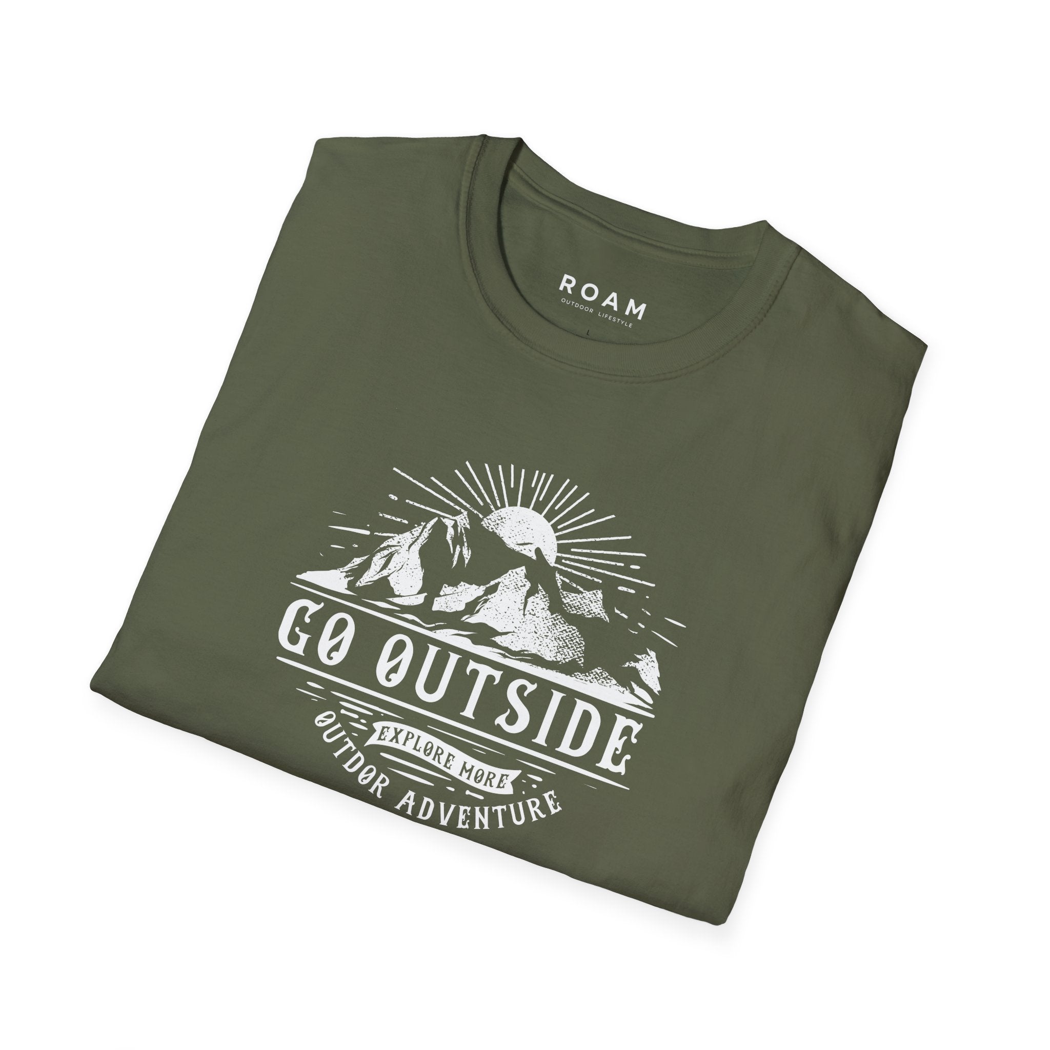 T-Shirt Go Outside "Mountain"