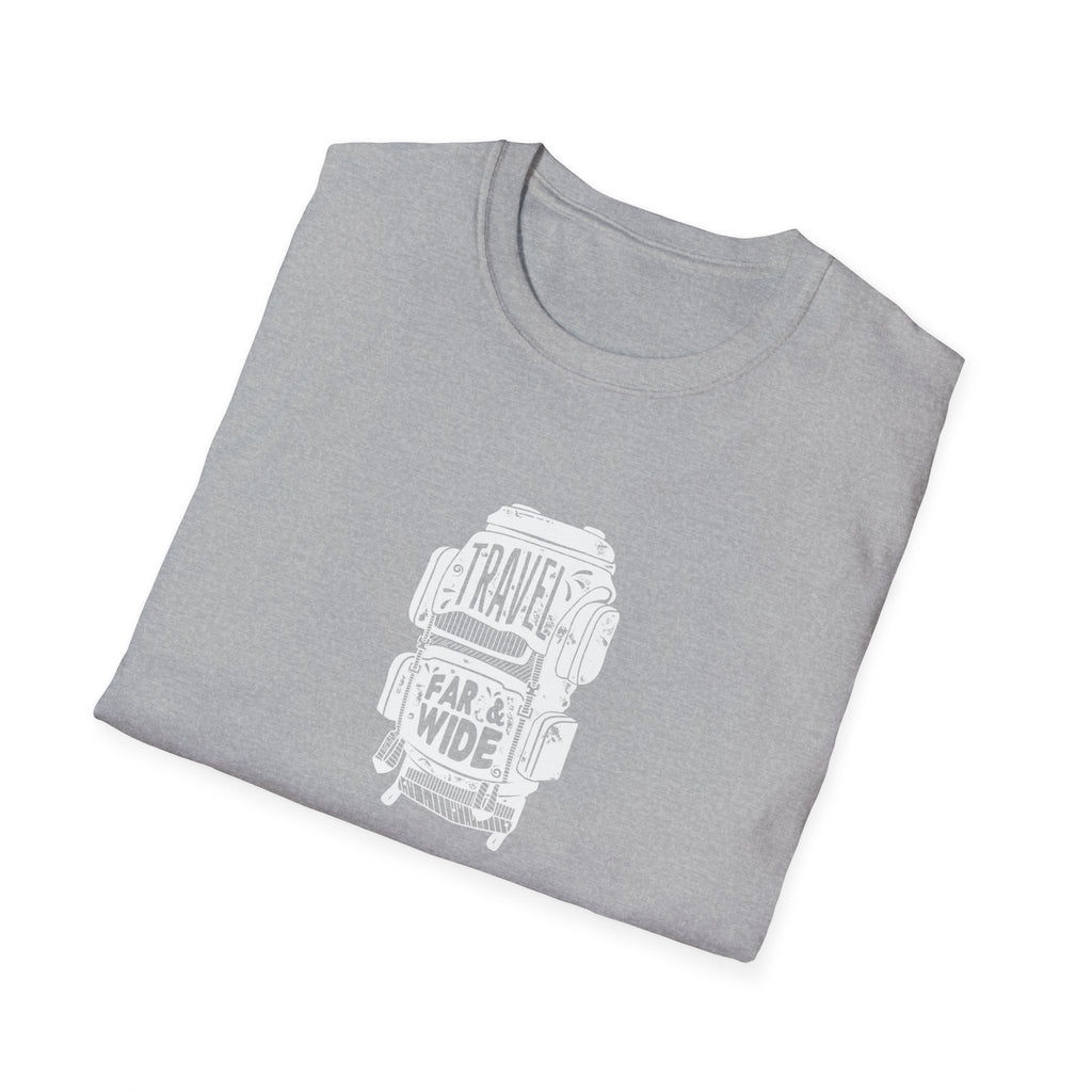 T-shirt Travel Backpack - White