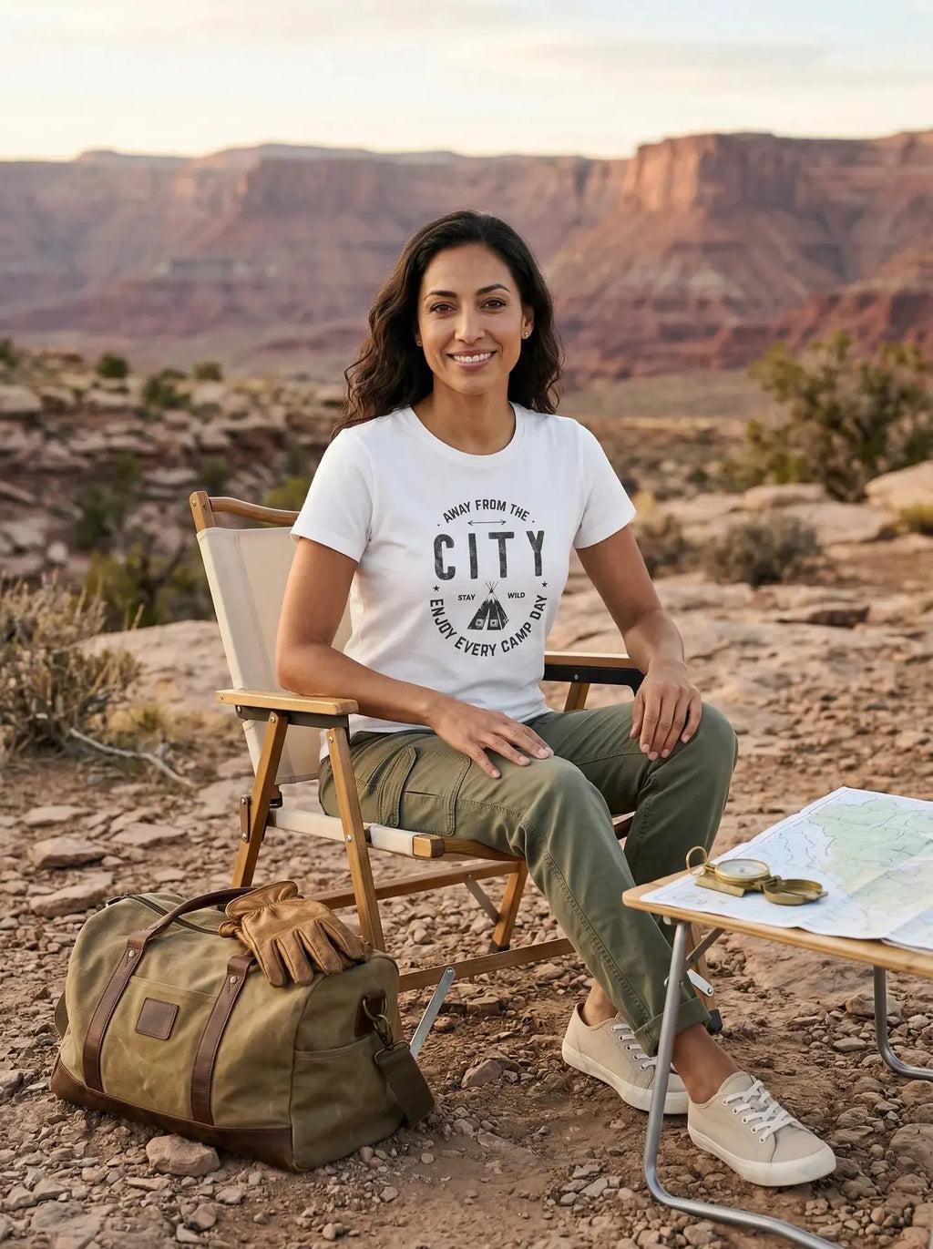 T-Shirt Away from the city  T-Shirt ROAM OUTDOOR