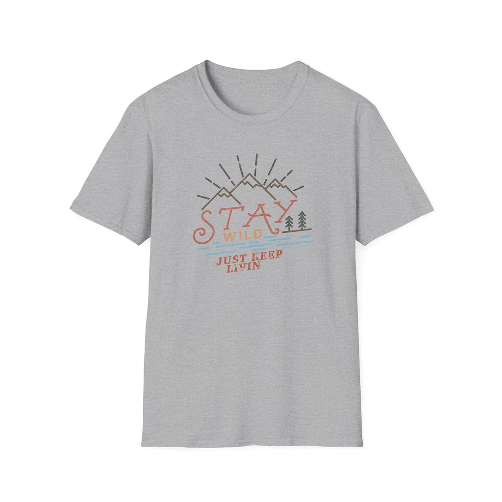 T-Shirt Stay Wild - Colors  T-Shirt ROAM OUTDOOR