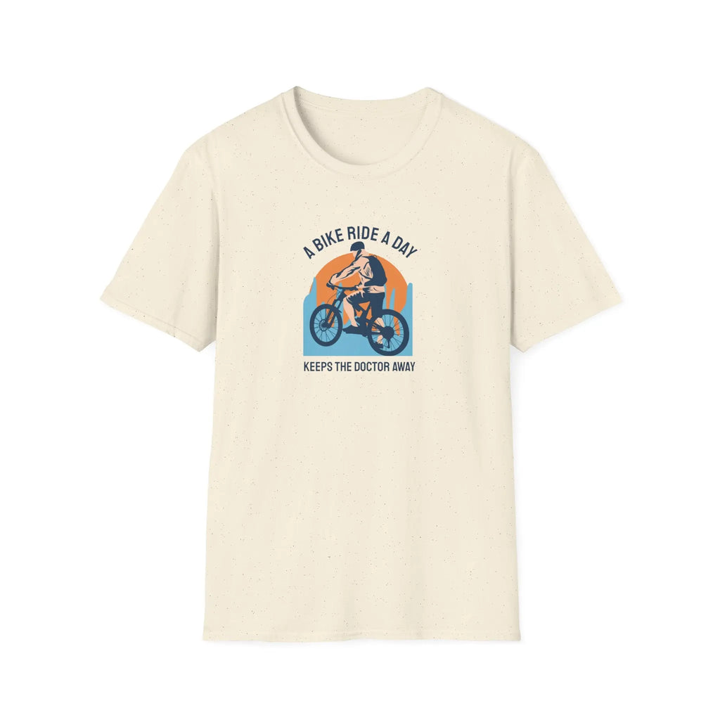 T-Shirt Bike Ride a day  T-Shirt ROAM OUTDOOR